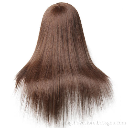 cosmetology 100% human hair mannequin dummy doll head african training head